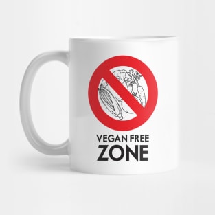 Vegan Free Zone Mug